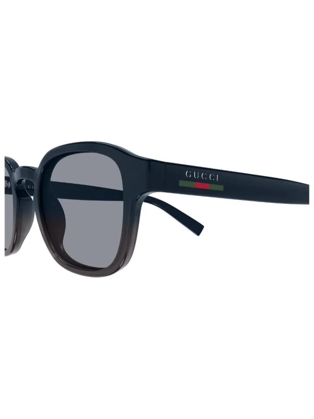 New Gucci Men's Sunglasses Blue Grey Lens Injected Frame GG2106S 004 49